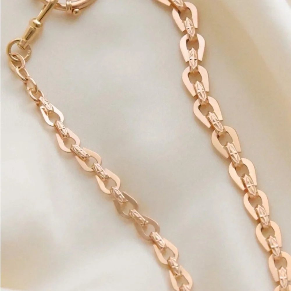 1900’s antique 18K gold watch Albert chain necklace charm bracelet dog clip bolt - Picture 9 of 11